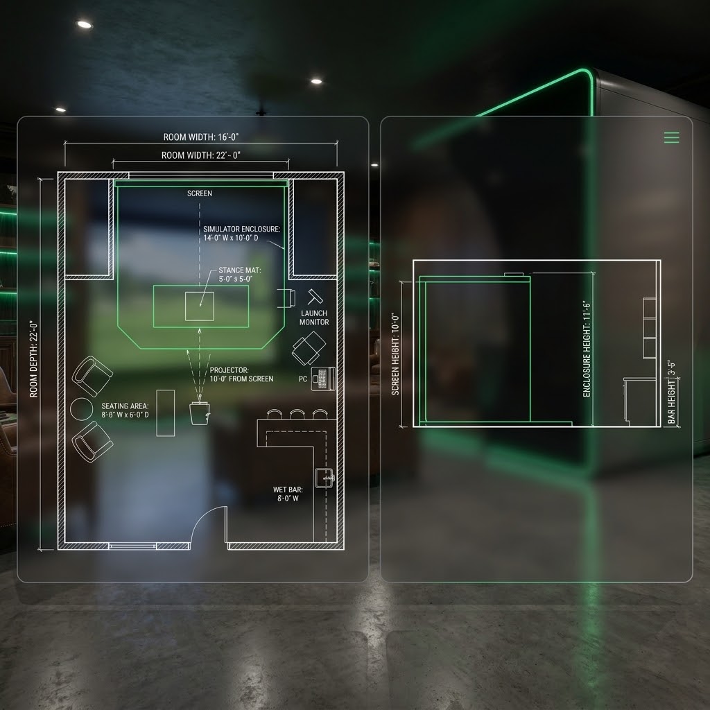 Technical Architectural Floor Plan